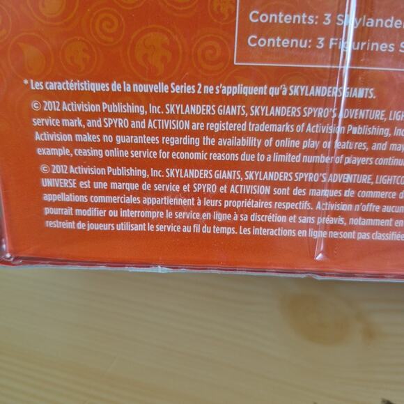 Skylanders Giants Activision Legendary Ignitor Slam Jam Jet Vac Toys To Life - Picture 10 of 14